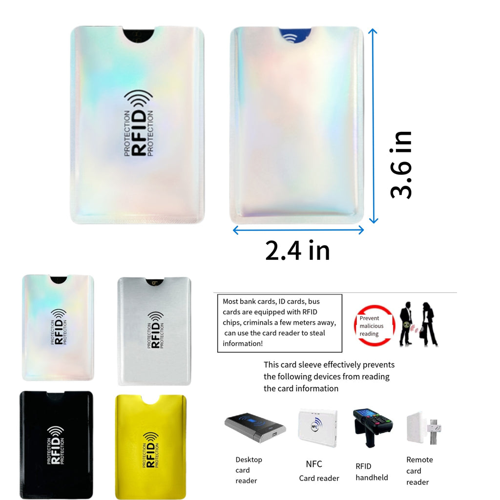 RFID Anti Demagnetization Card Sleeve