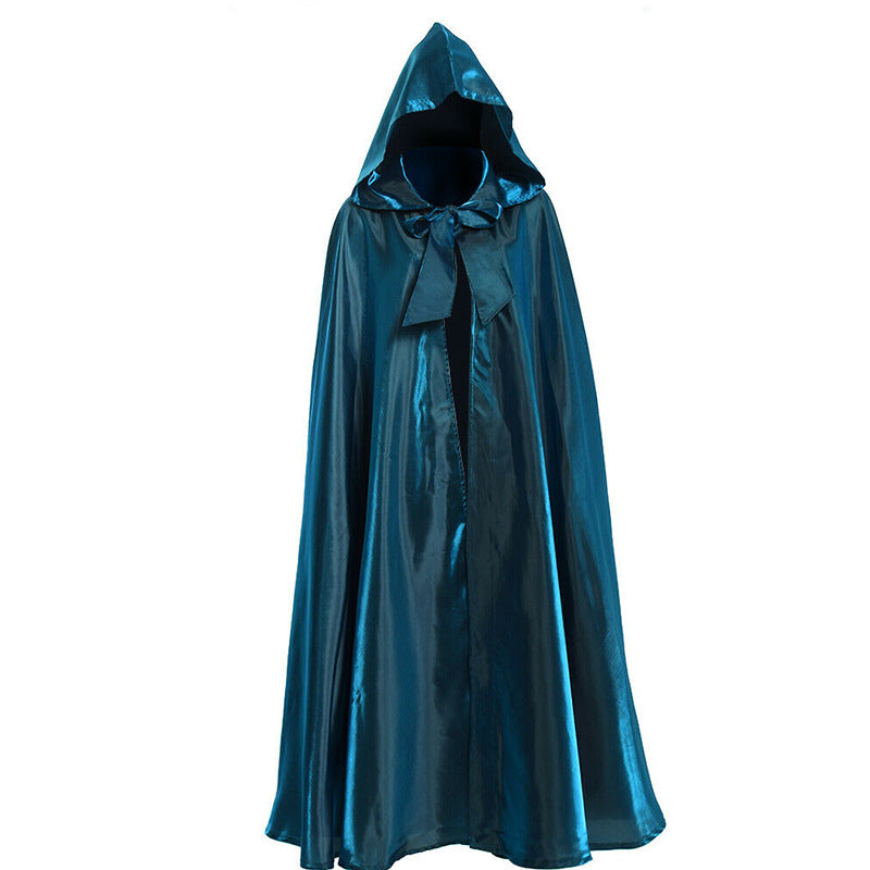 Halloween Cloak Wizard Robe Death Character Performance Costume