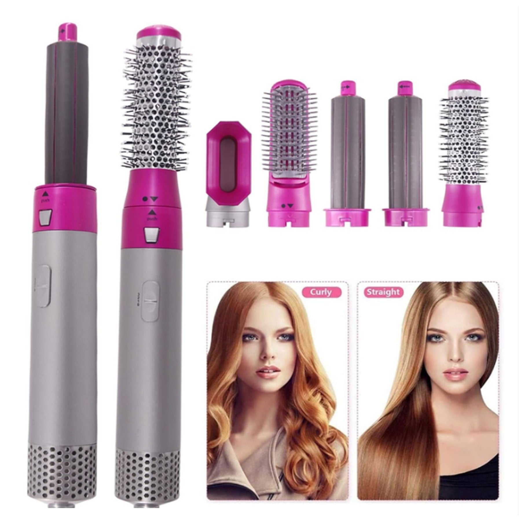 Multifunctional 5-in-1 Automatic Hair Curler