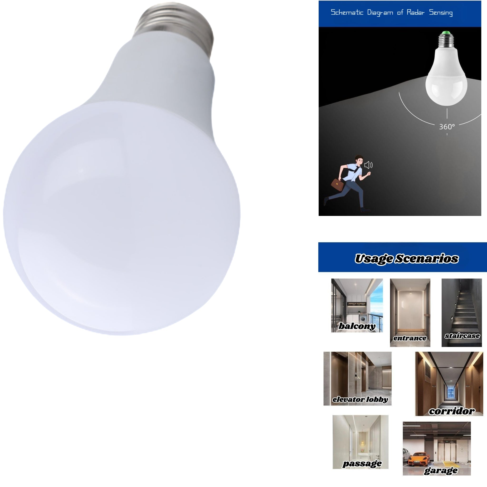 Radar-Sensing Led Lights