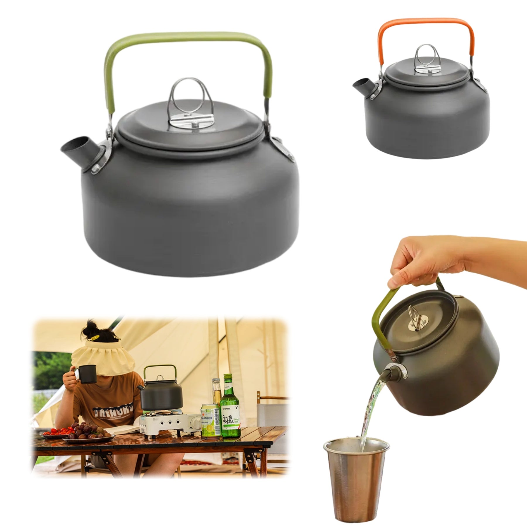 Outdoor Camping Teapot