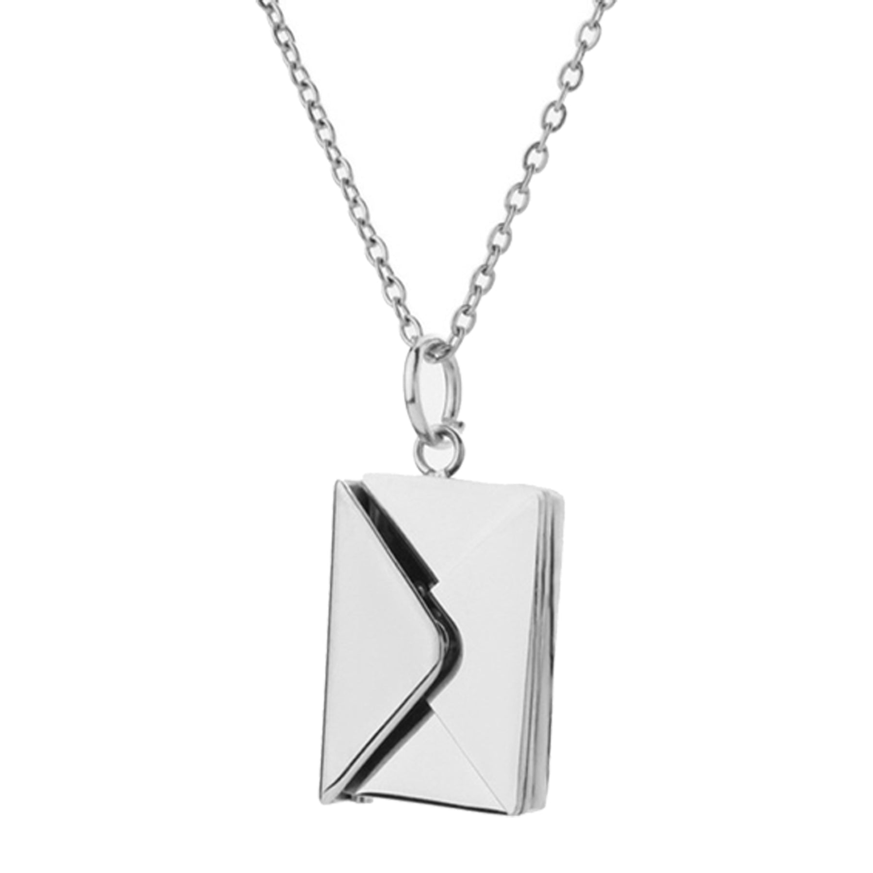 Metal Envelope Love Letter Necklace