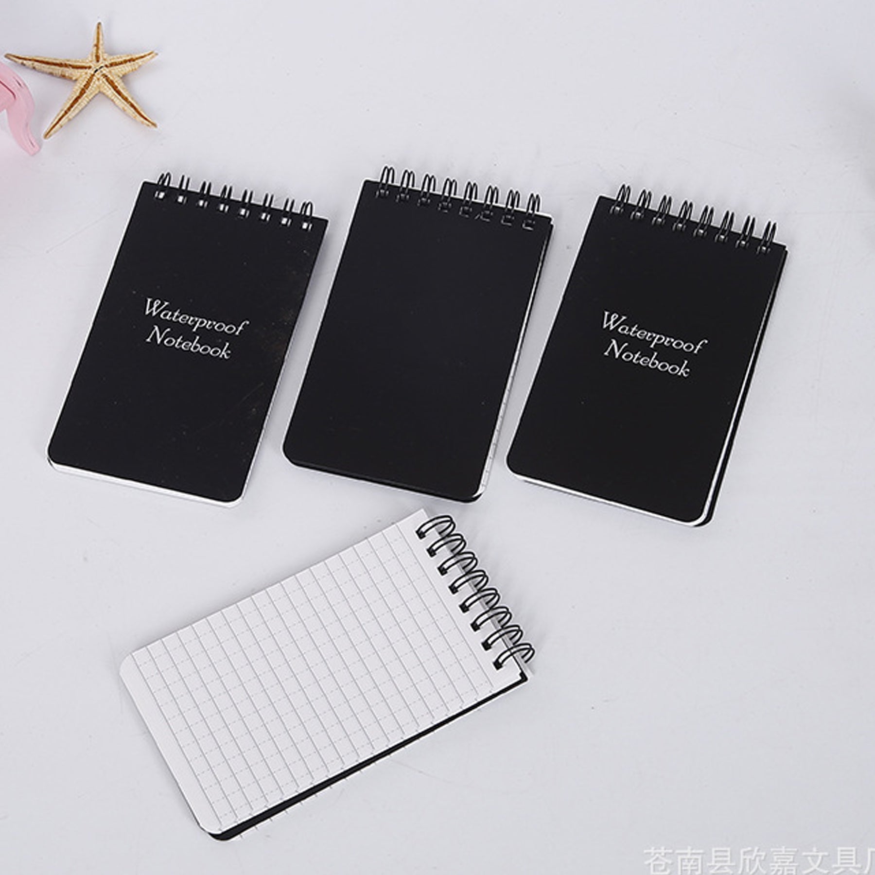 Upturn Waterproof Mini Coil Notebook