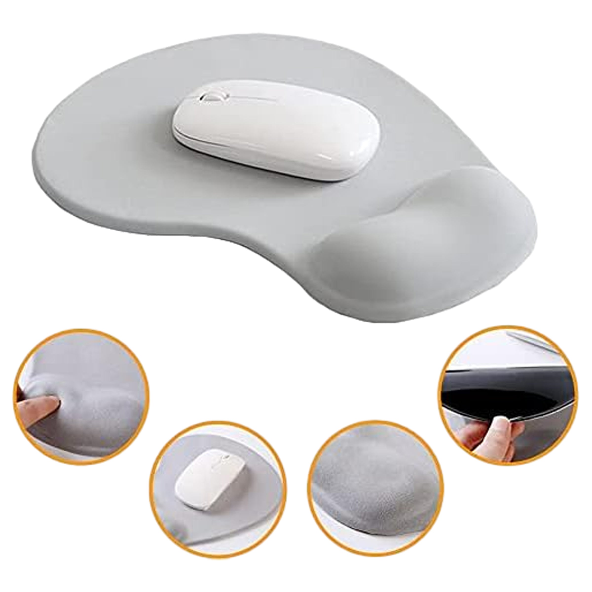 Full Color Wrist Rest Mouse Pad