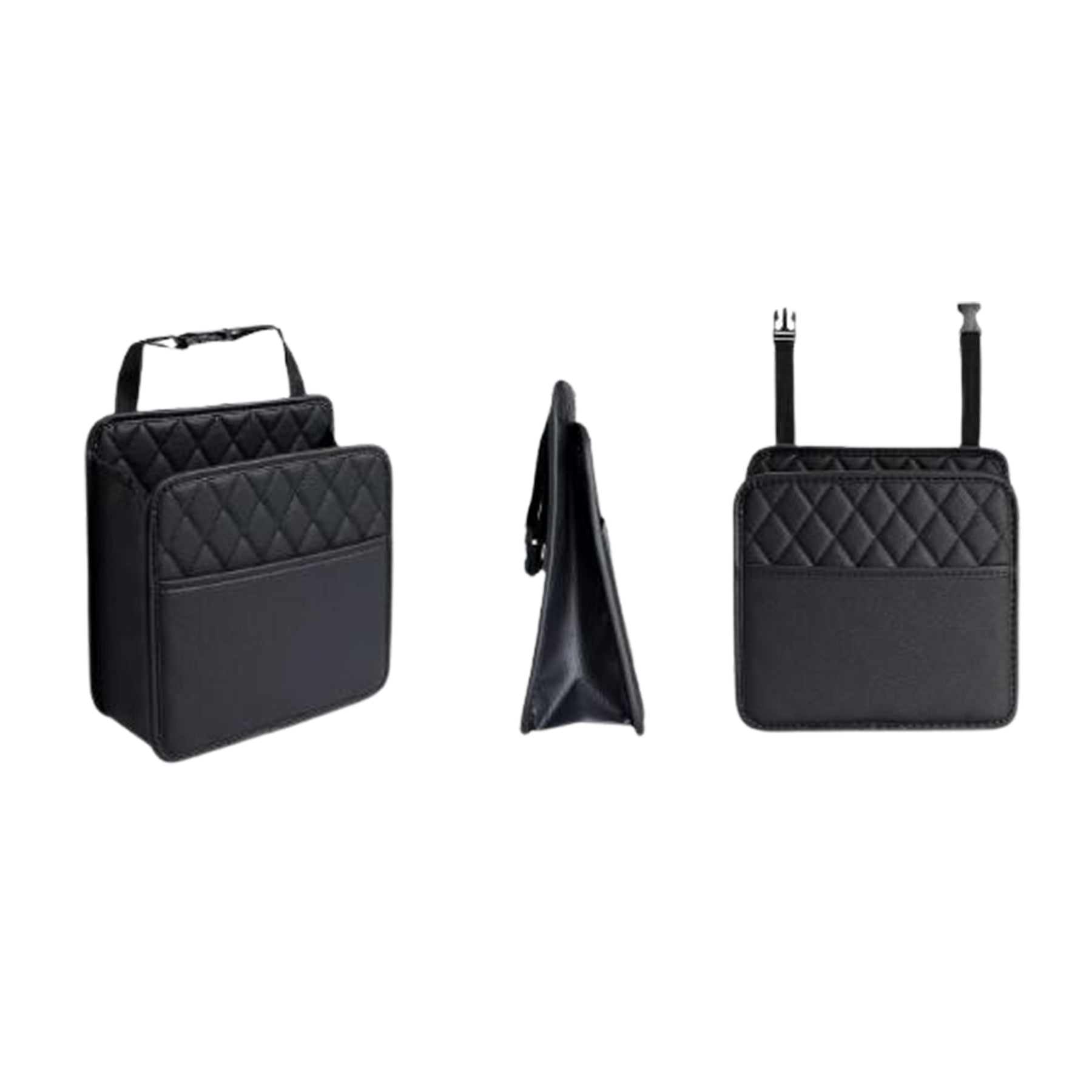 Hanging Leather Car Storage Bag