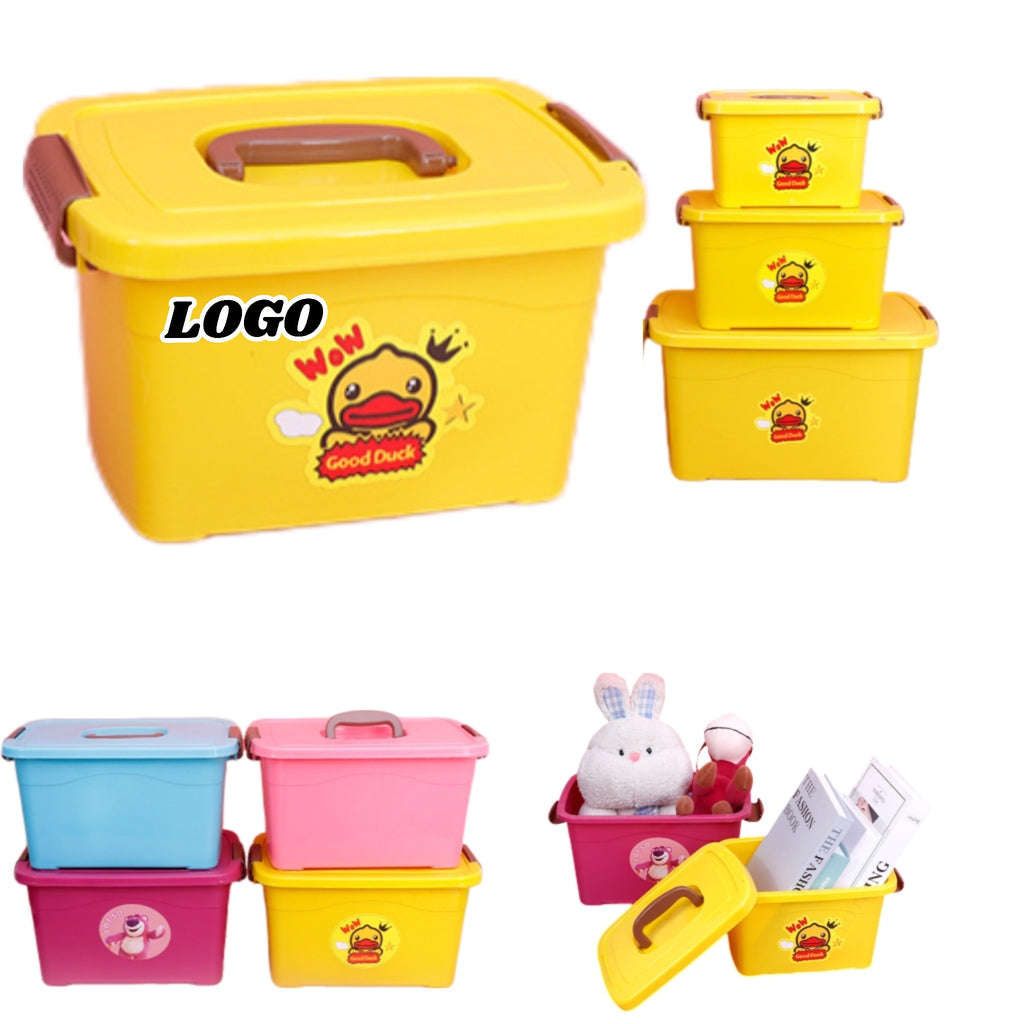 Cartoon - themed Lidded Storage Box
