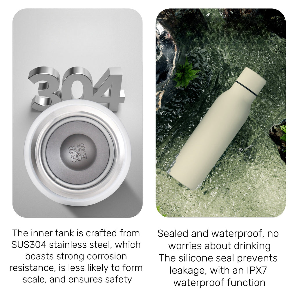 Portable Insulated Cup Made Of 304 Stainless Steel