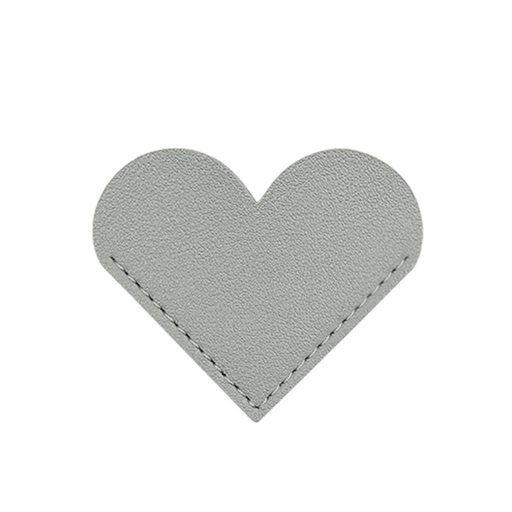 Heart Shaped Leather Bookmark