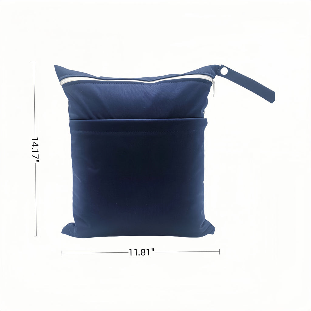 Storage Bag With Double Zippers, TPU Waterproof And Breathable