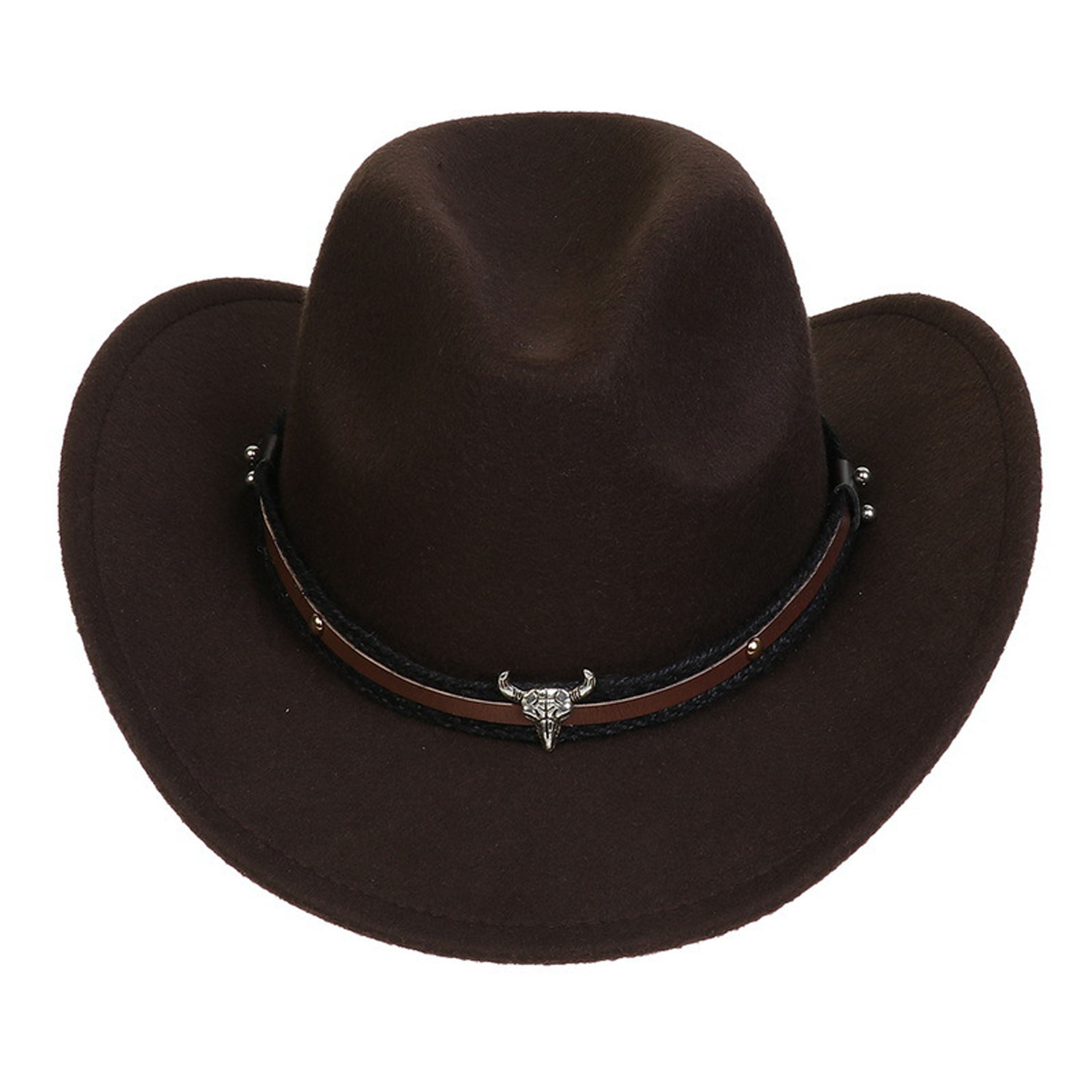 Large Western Cowboy Style With Cow Head Decoration With Hat