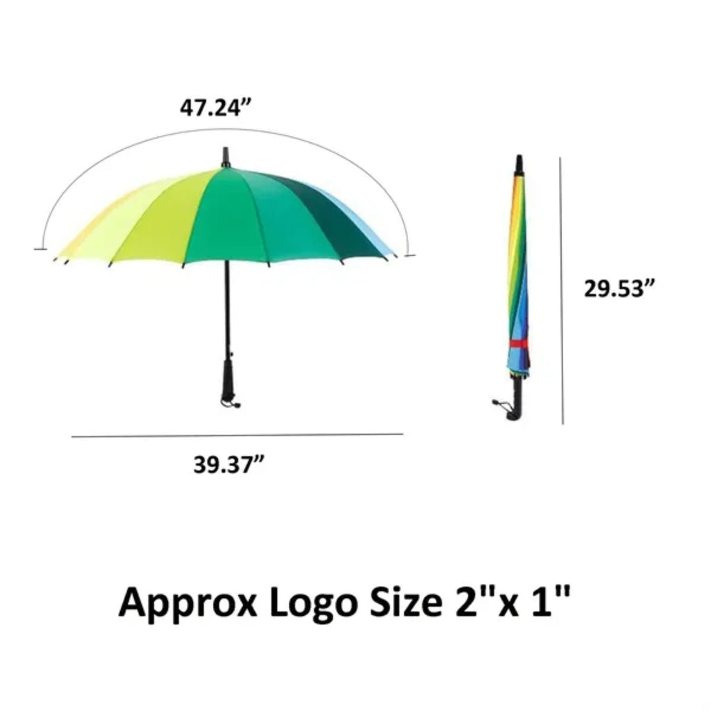 16 Panels Golf Large Windproof Umbrella