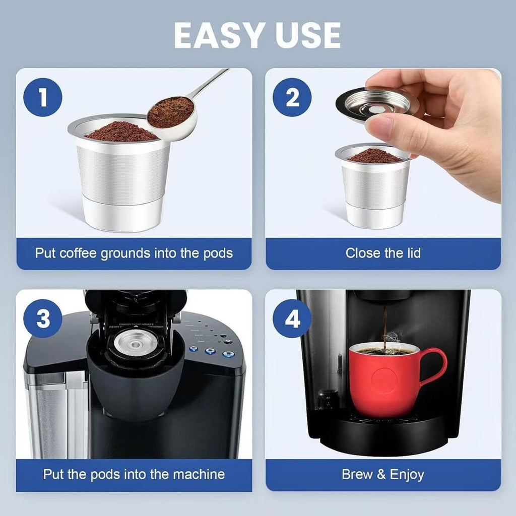 Stainless Steel Coffee Capsule Container