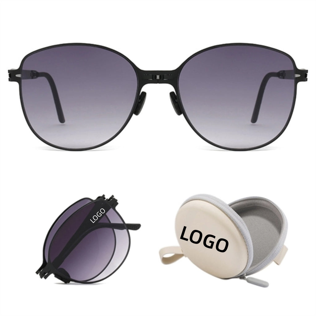 Collapsible Polarized Sunglasses W/ Case