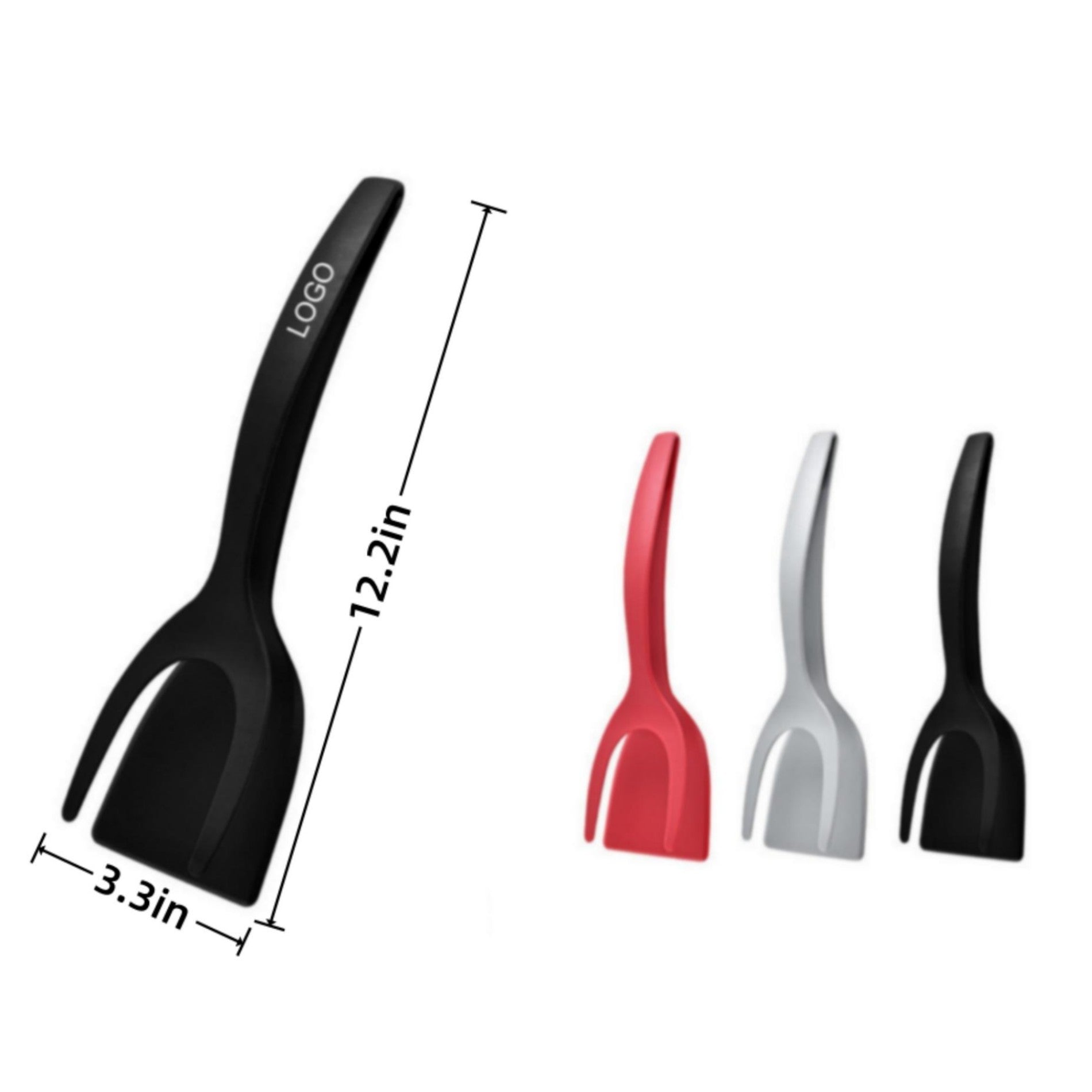 2 In 1 Grip And Flip Spatula Tong
