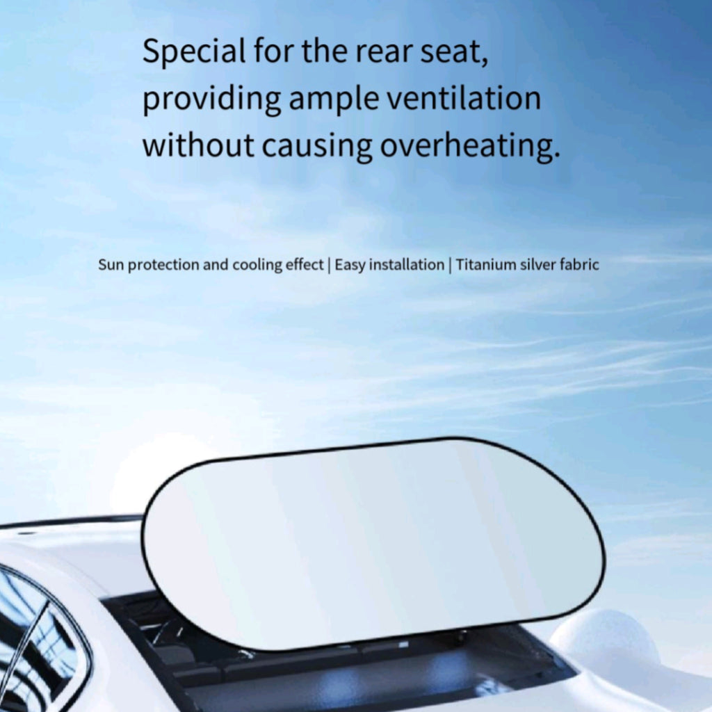 Reflective Rear Sunshade Car Heat Foldable