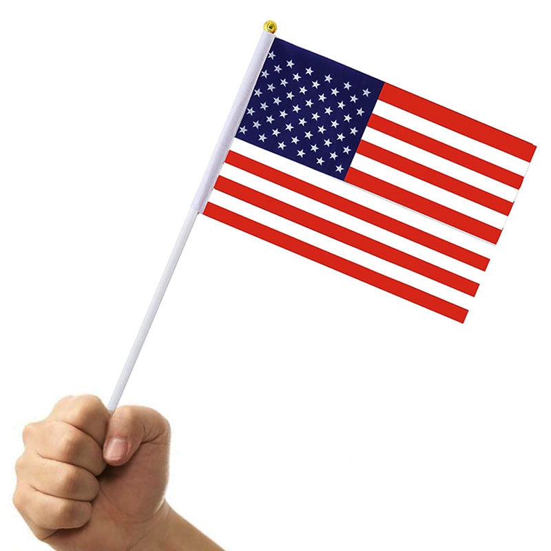 Custom Hand Held Stick Flags