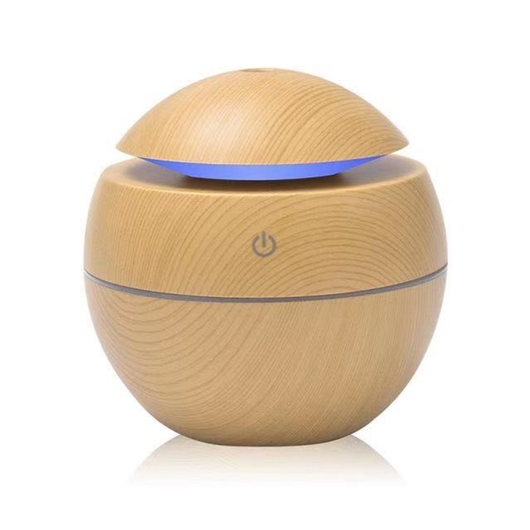 Wood 7 Color Led Lights Air Humidifier