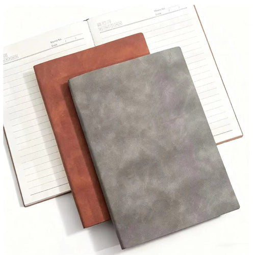 A6 Custom Business Thickened PU Leather Journal Notebook
