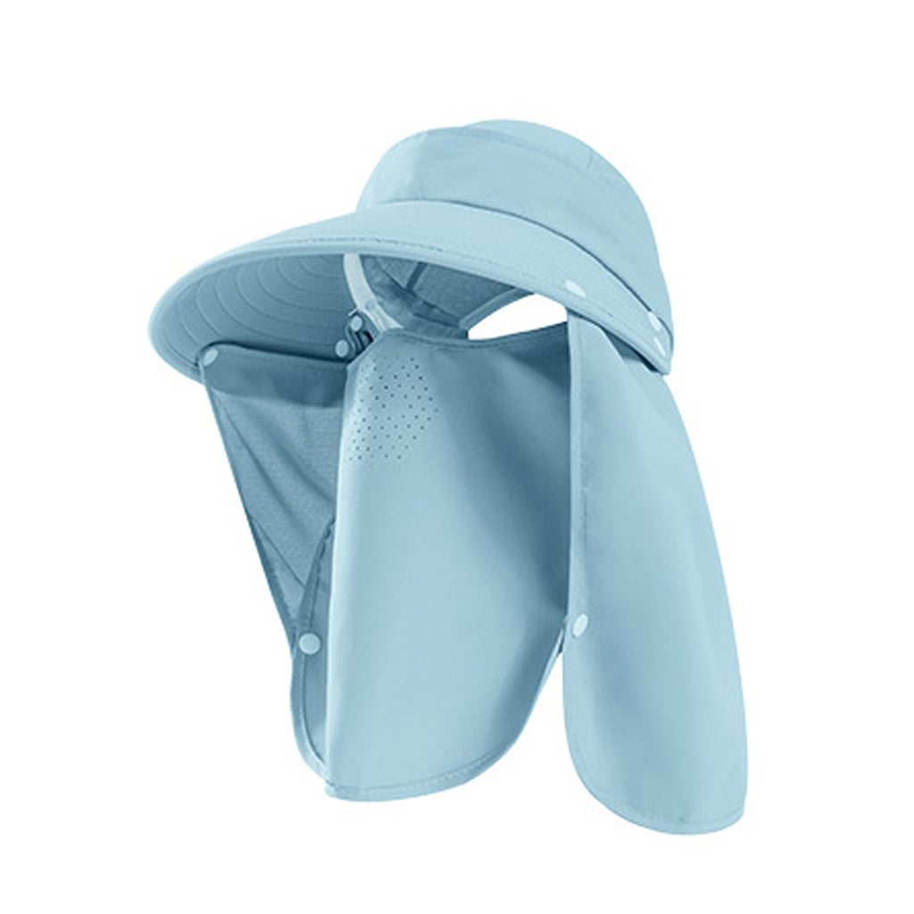 Summer Neck Protection Detachable Top Sun Hat