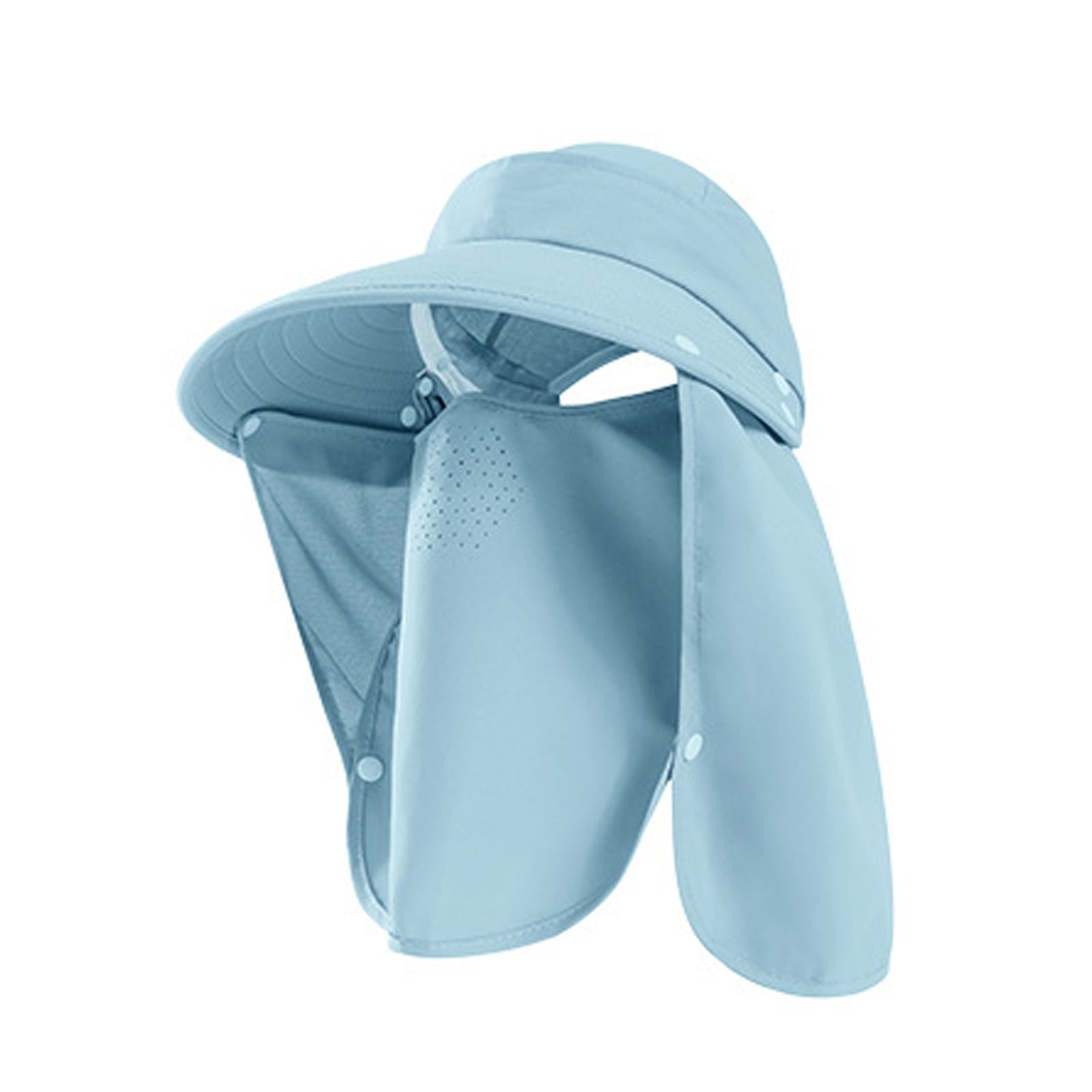 Summer Neck Protection Detachable Top Sun Hat