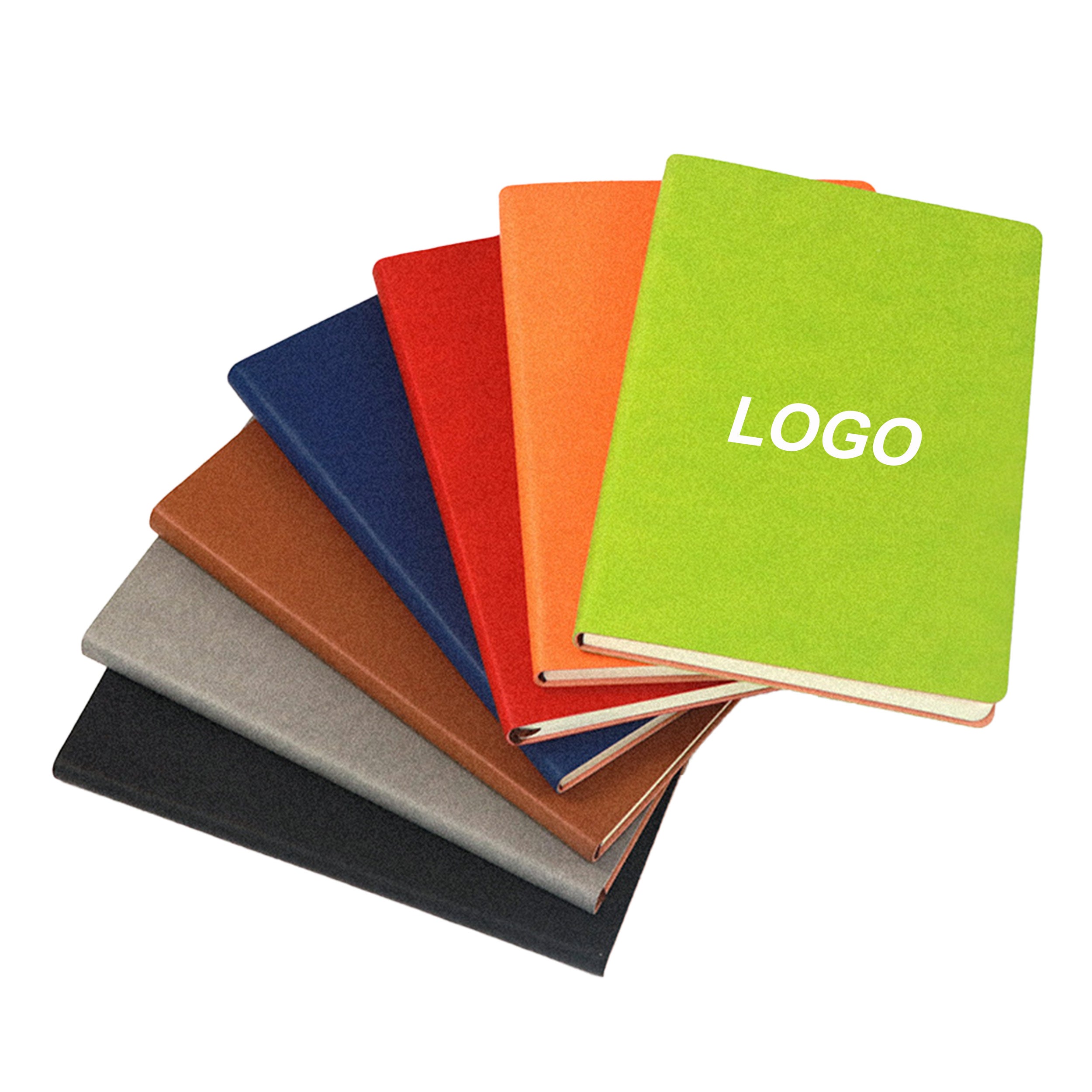 A6 PU Colorful Business Notebook