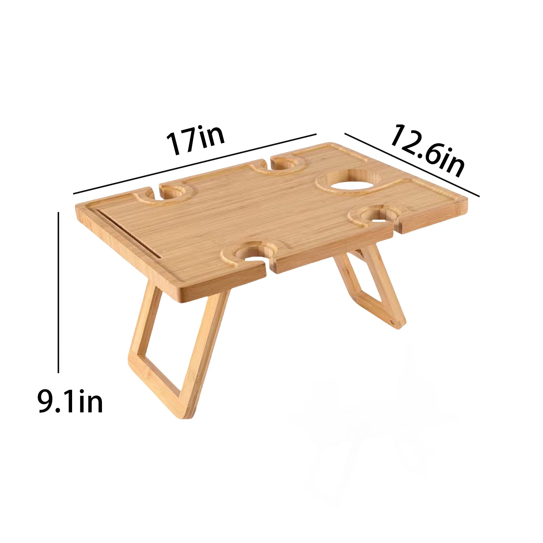 Portable Foldable Wooden Picnic Table