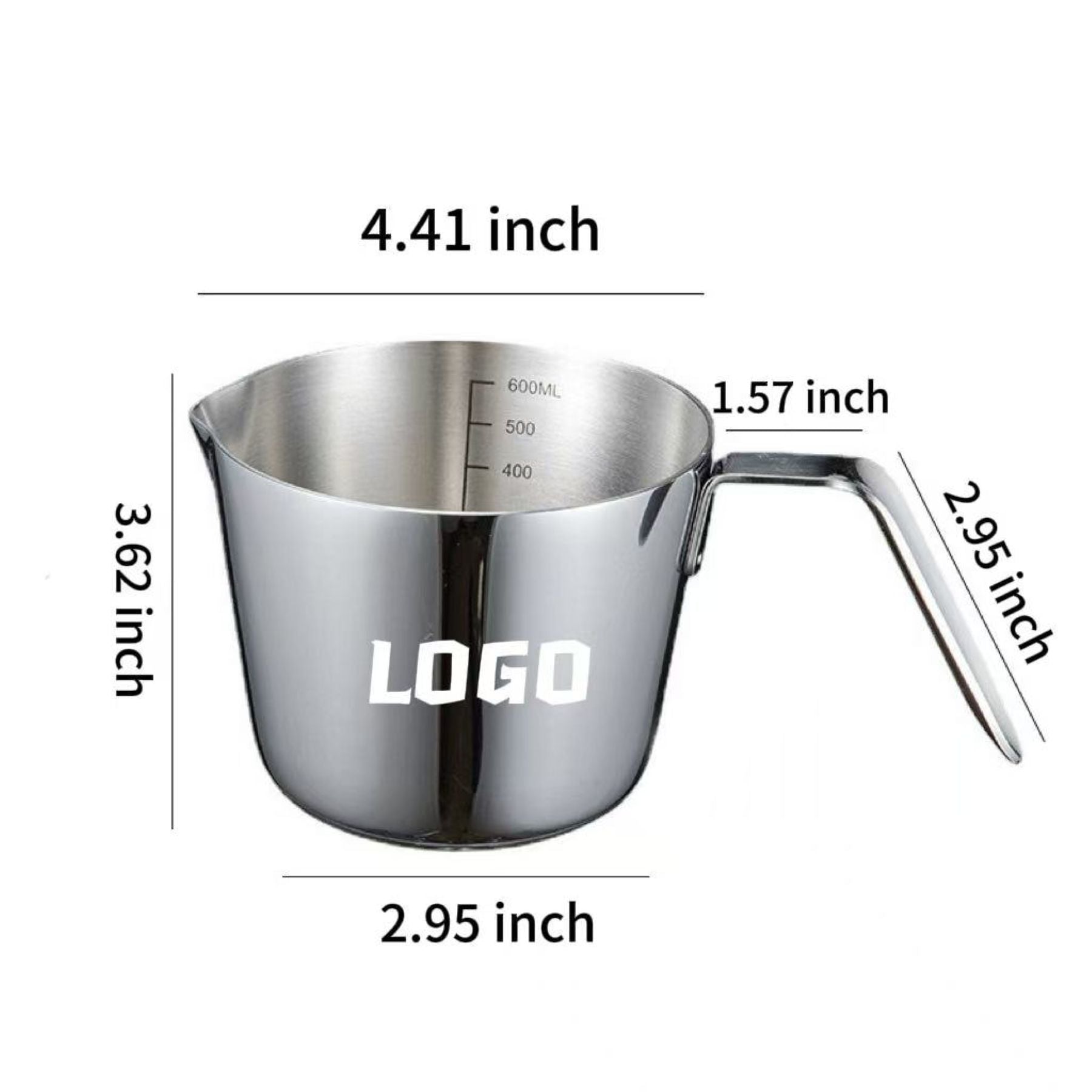 20 Oz Stainless Steel Mini Saucepan