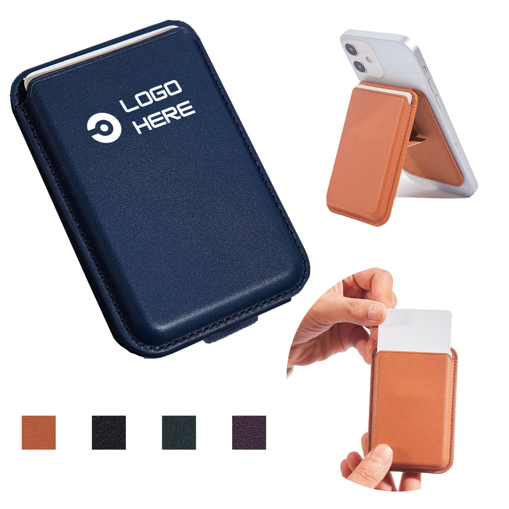 Magnetic Foldable Cardholder Phone Stand