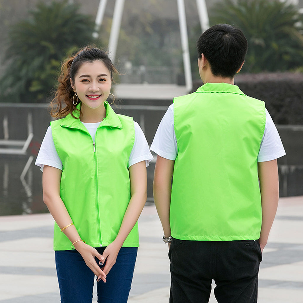 Gradient Vest Advertising Shirt