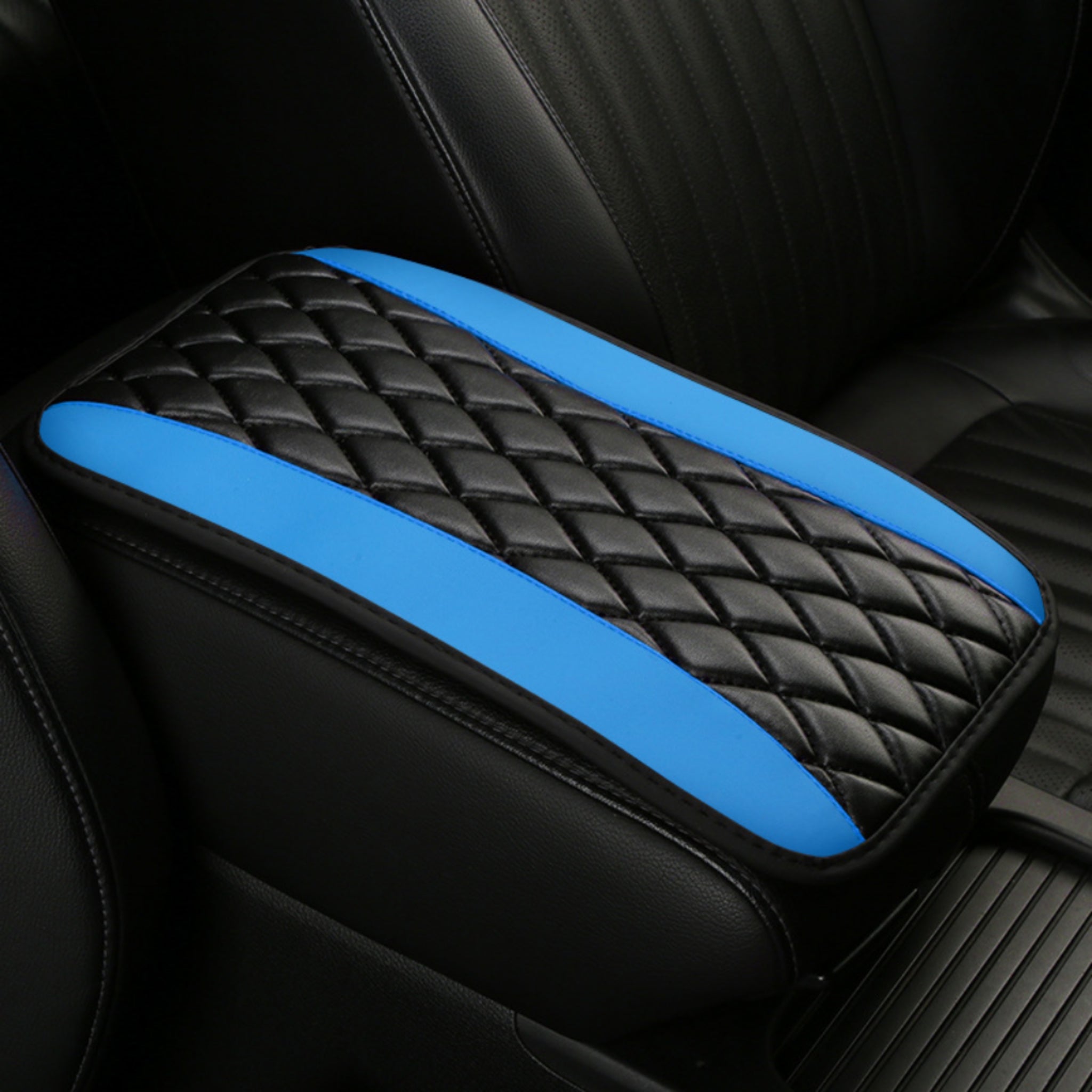 Console Top Pad Carbon Print Non Slip Ergonomic