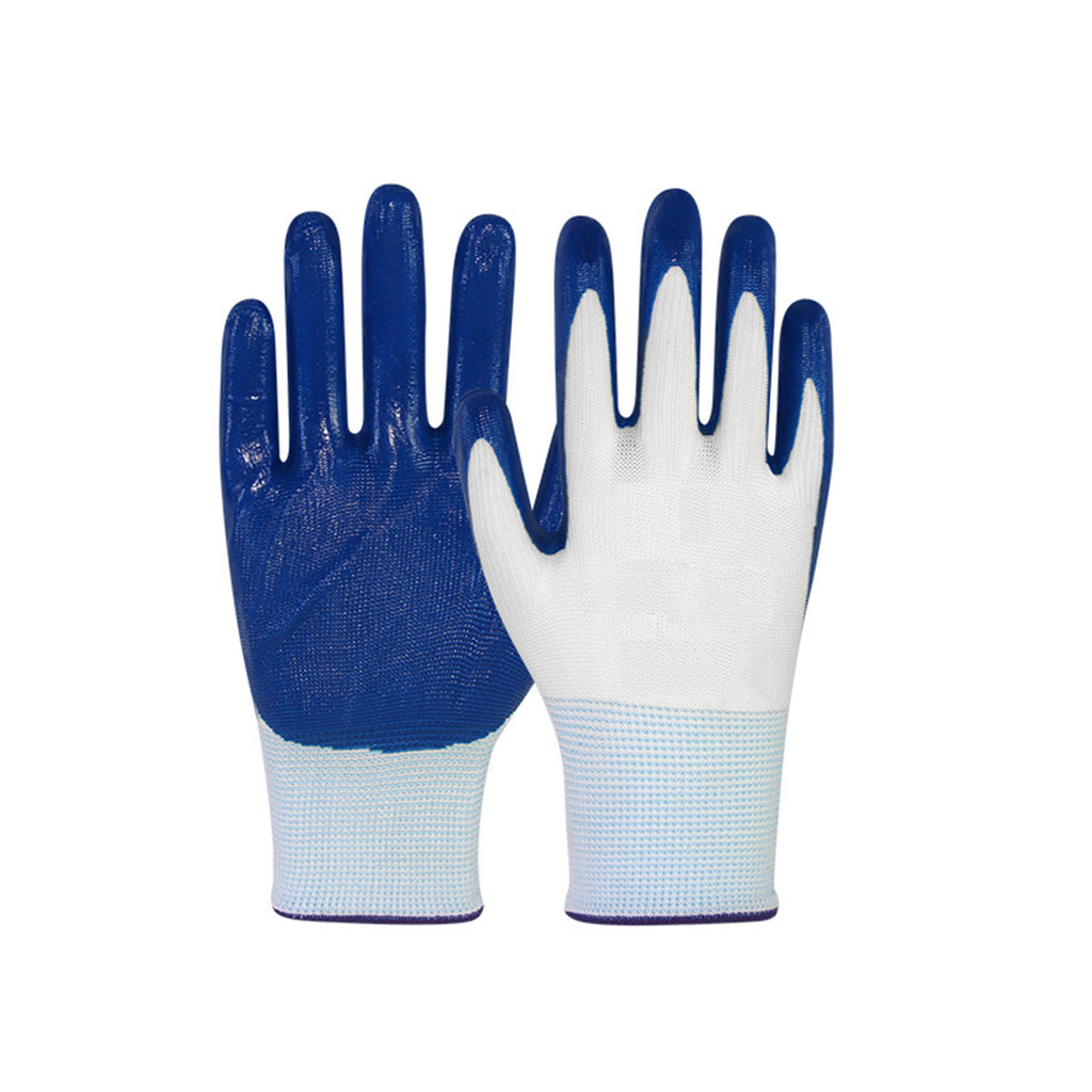 Dipped Nitrile Rubber Labor Protection Gloves