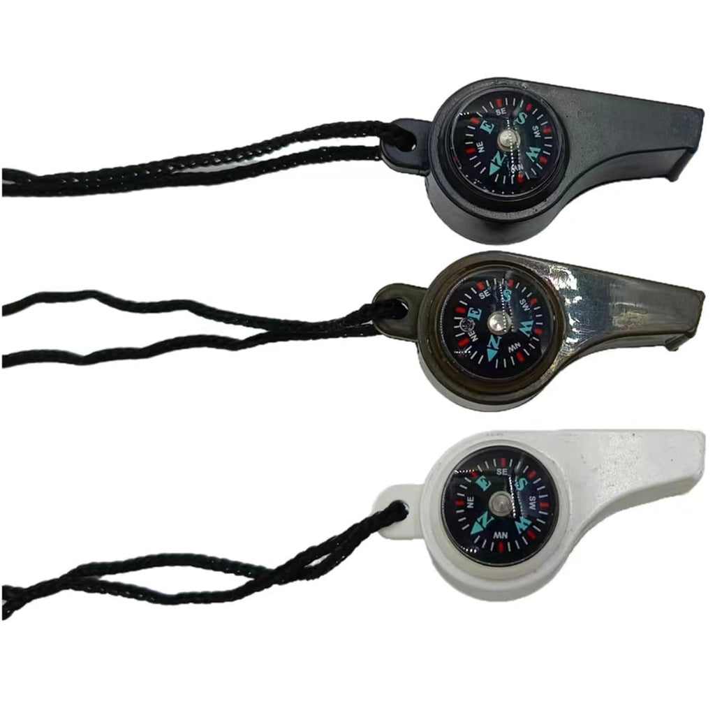 3-In-1 Outdoor Multi-Function Survival Whistle
