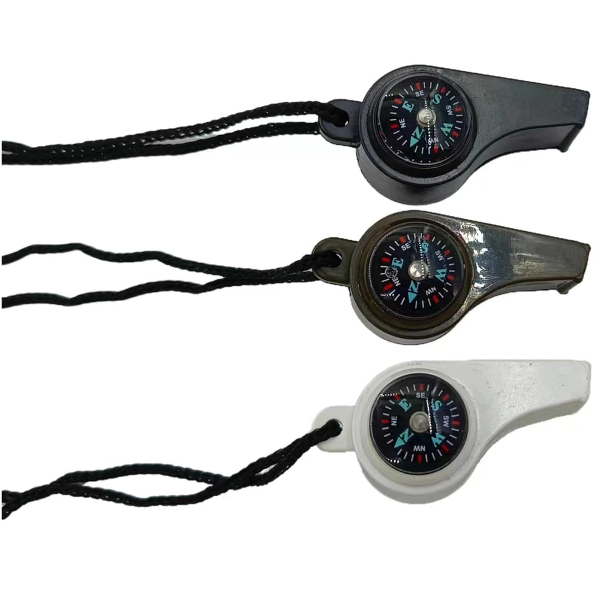 3-In-1 Outdoor Multi-Function Survival Whistle