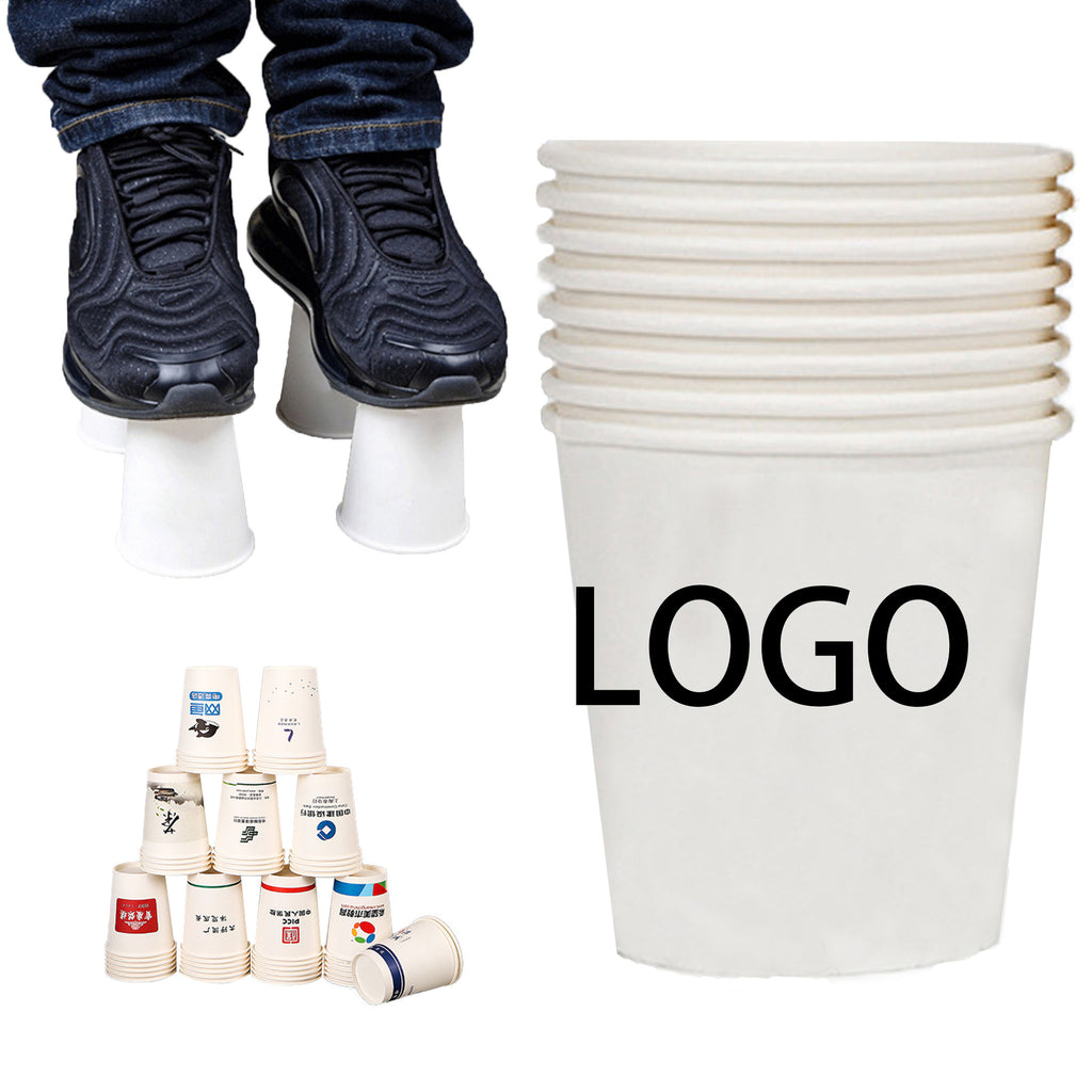 8.5Oz Disposable Thickened Drinking Paper Cups