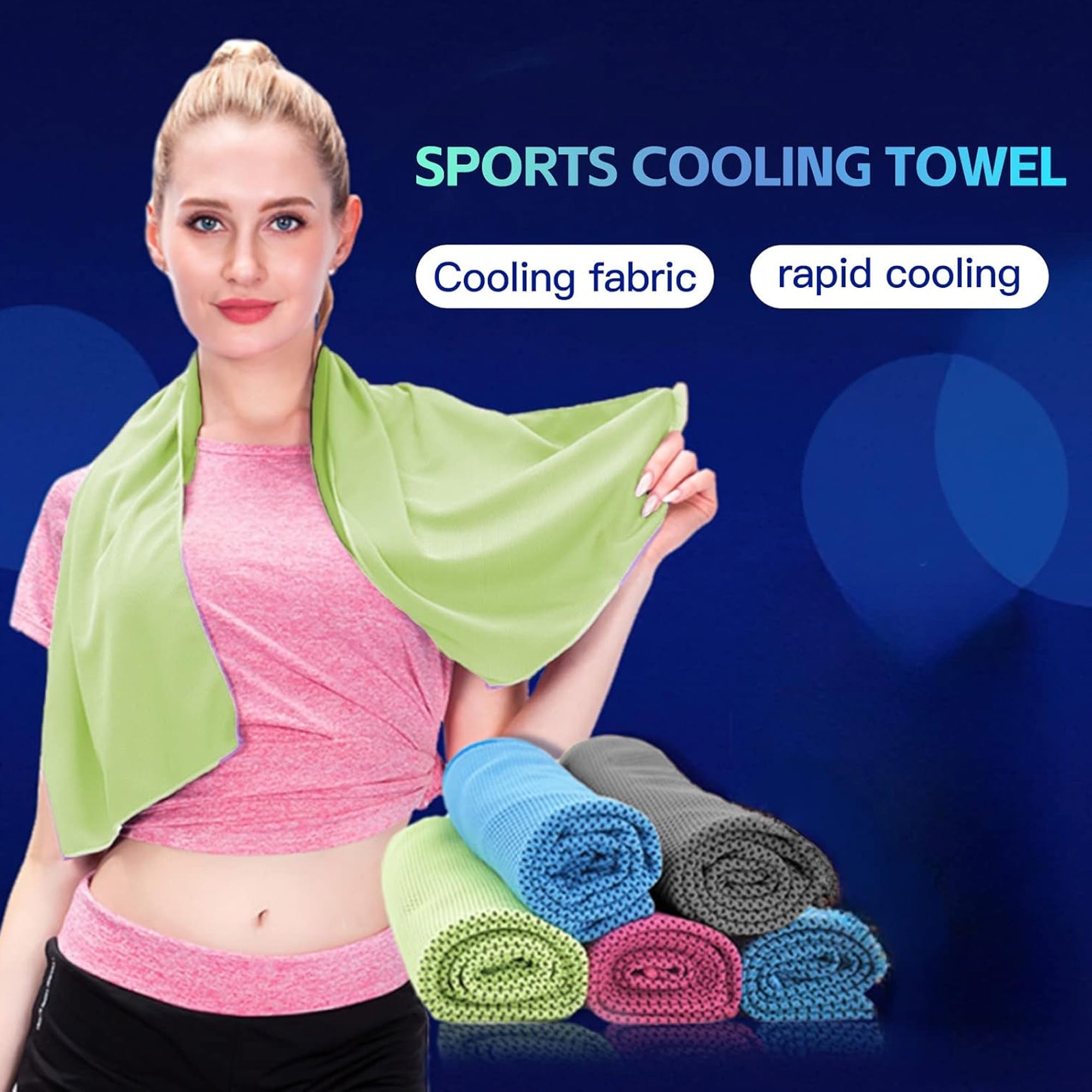 Generic 4 Pack Cooling Towel