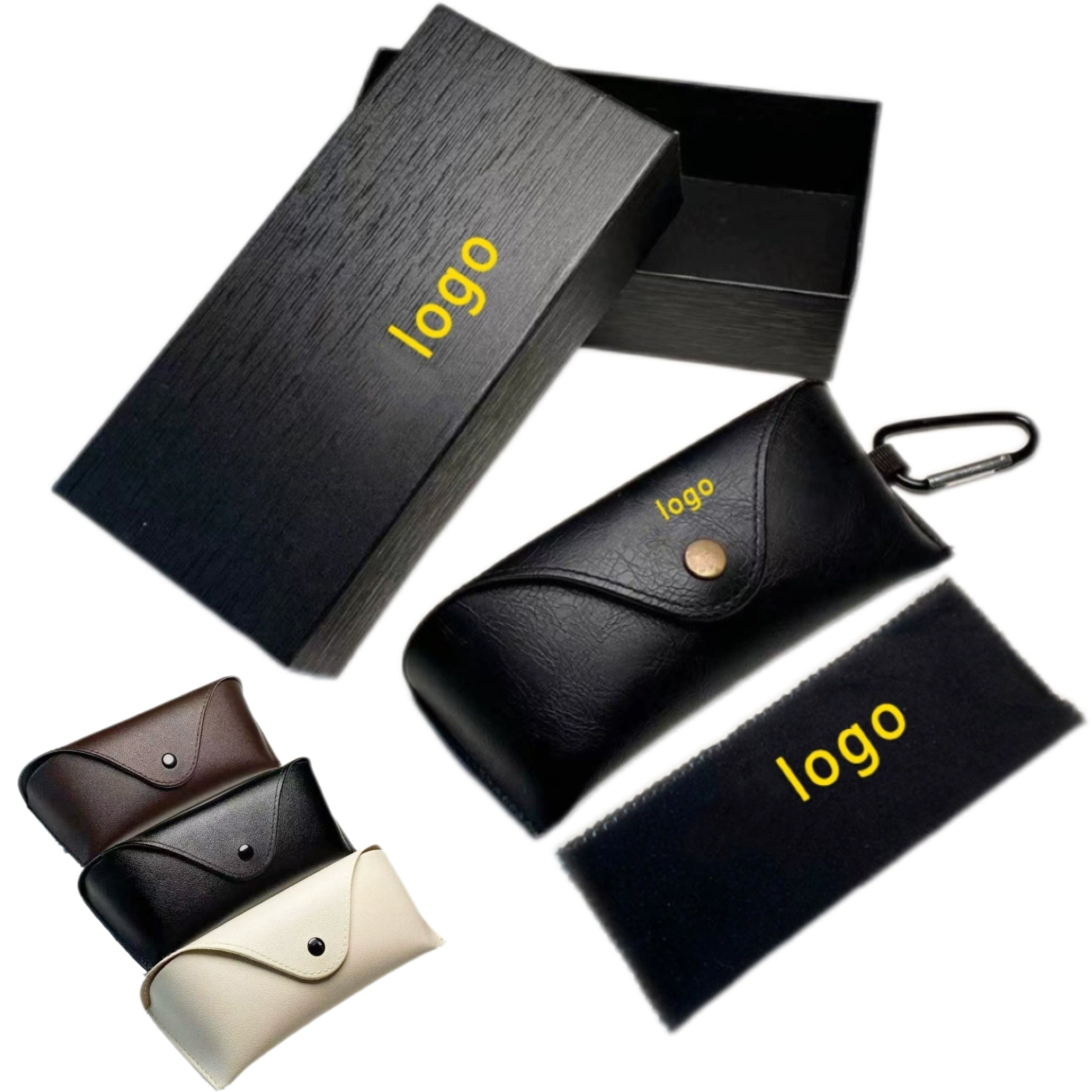 Custom Sunglasses Case and Soft Glasses Storage Pouch