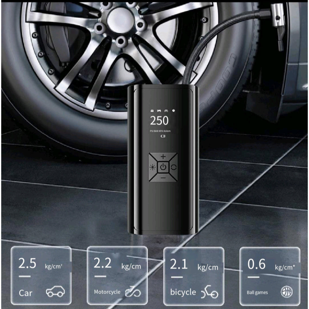Portable Digital Display Car Air Pump