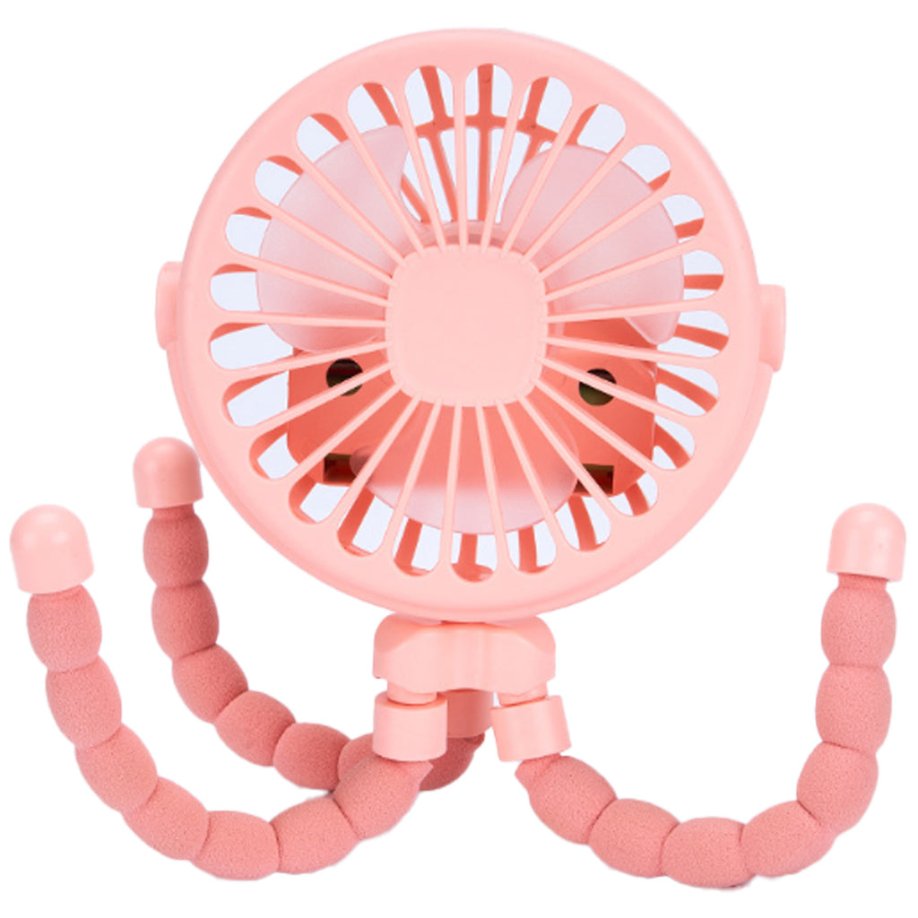 Rechargeable Portable Octopus Handheld Fan