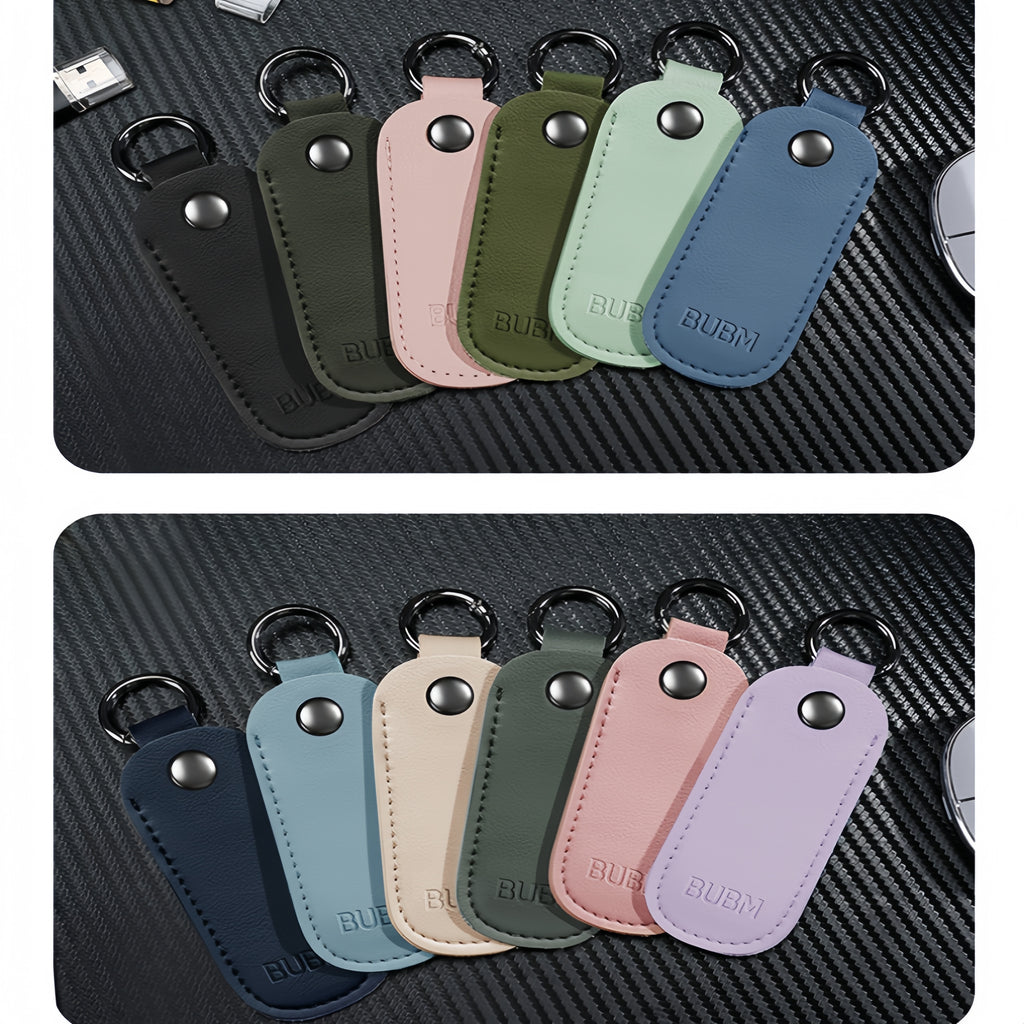 USB Flash Drive Leather Storage Case