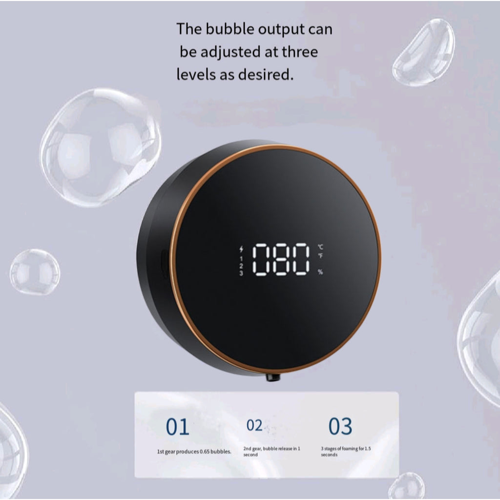 Digital Touchless Soap Dispenser Adjustable Foam Volume Auto Sensing