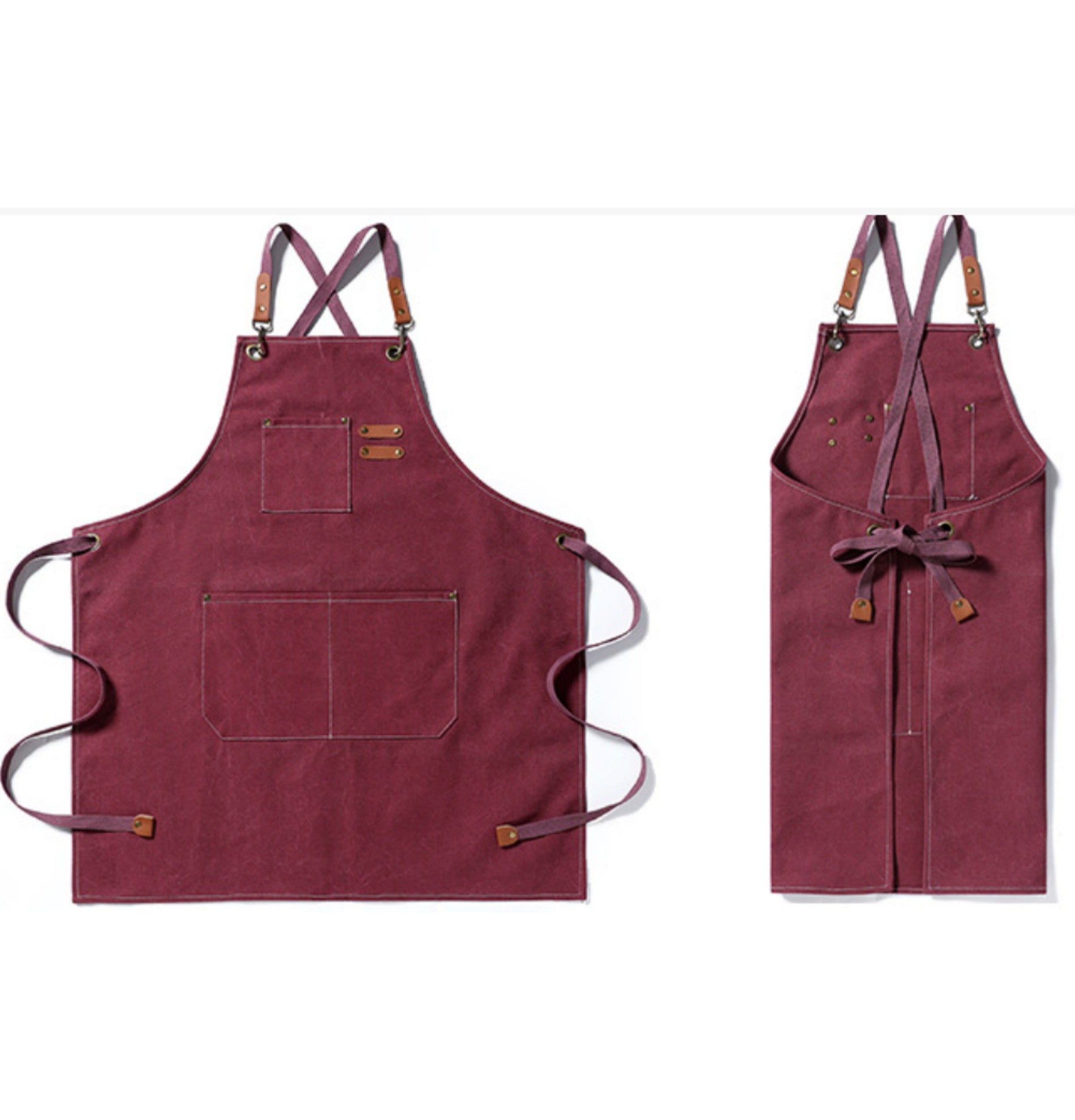 Adjustable Multifunctional Canvas Work Apron