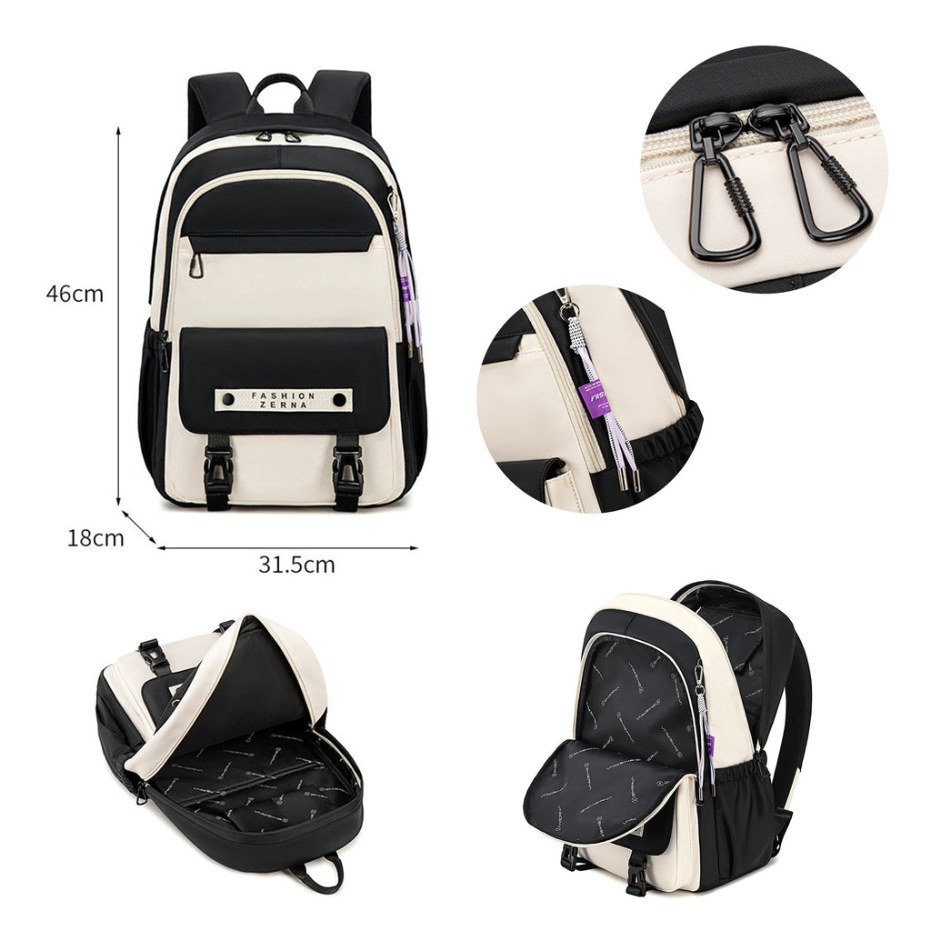 Outdoor College Waterproof Backpack With Laptop Interlayer