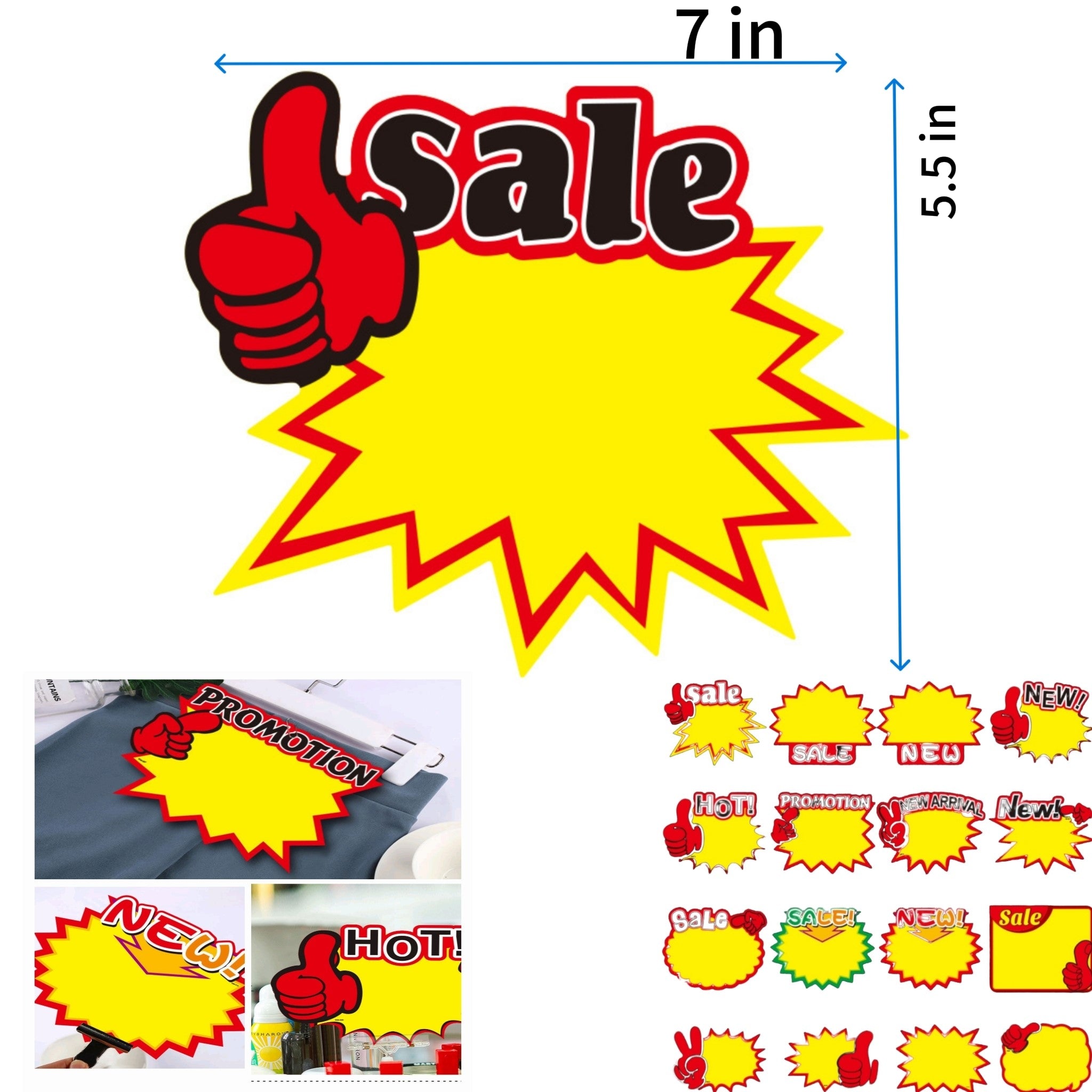 English POP Explosion Stickers