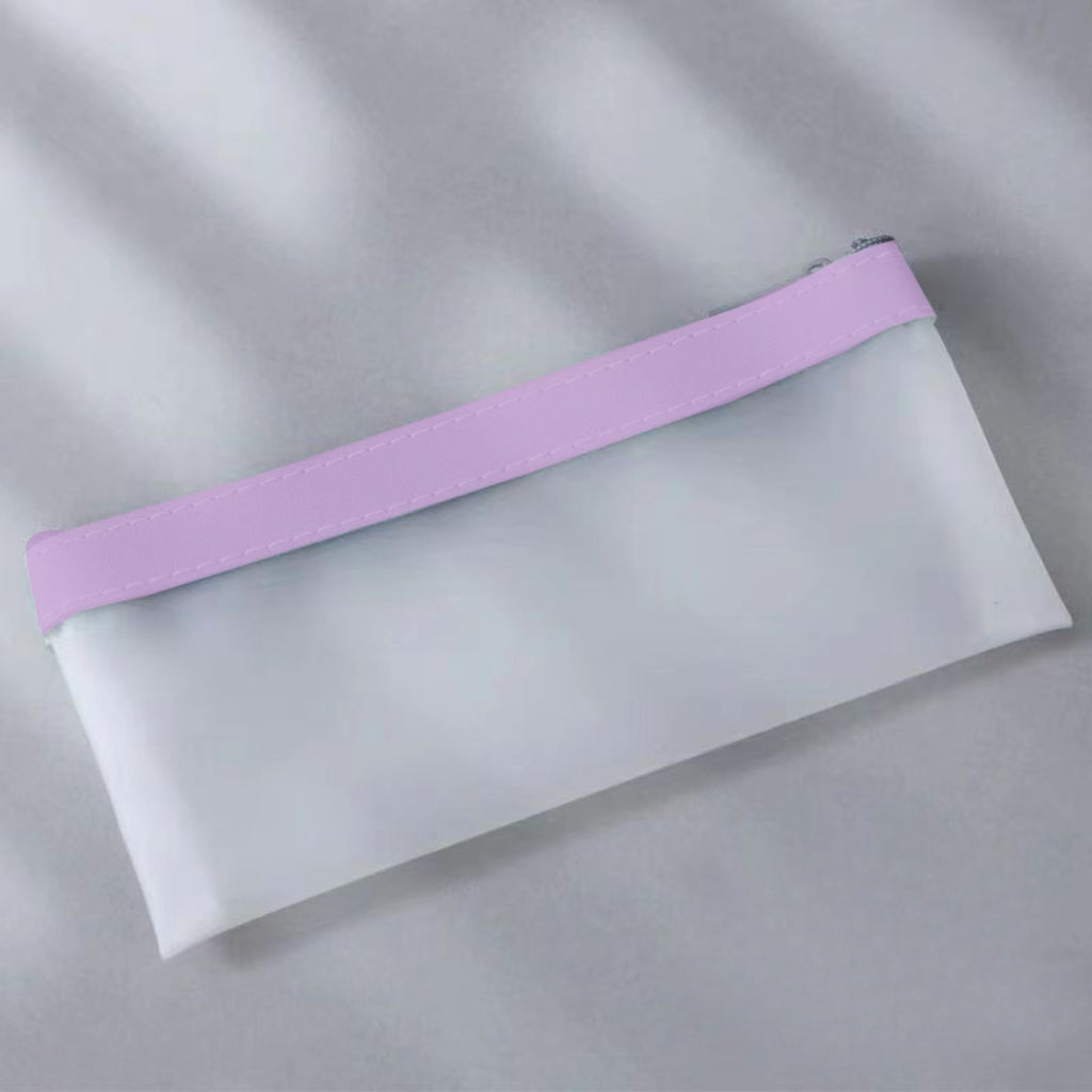 Frosted Transparent Pencil Case