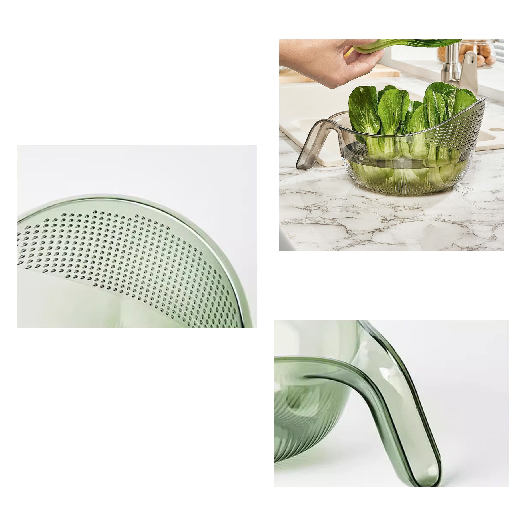 Pp Material Vegetable Draining Basket
