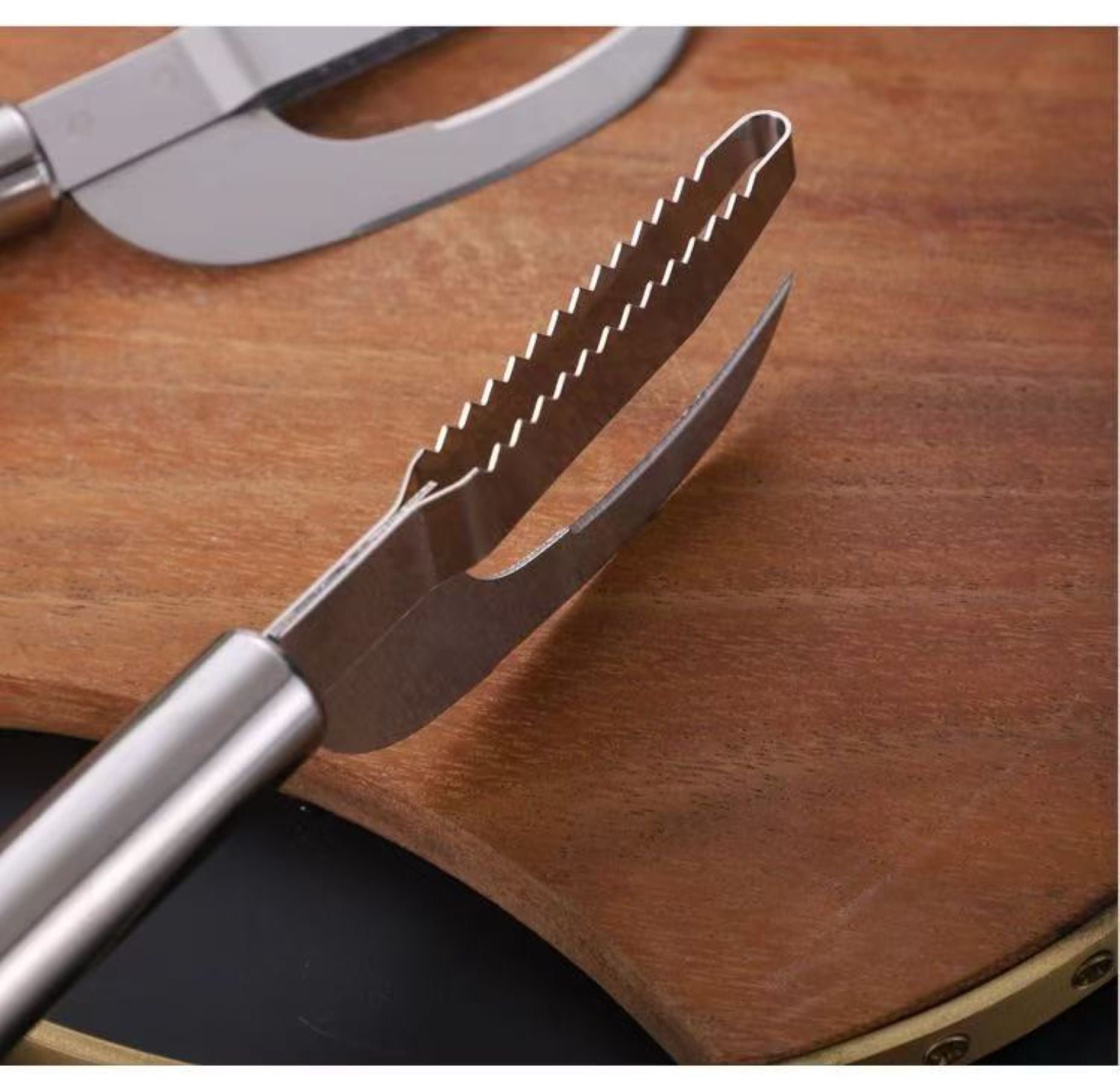 Household Stainless Steel Fish-Skin Removal Tool