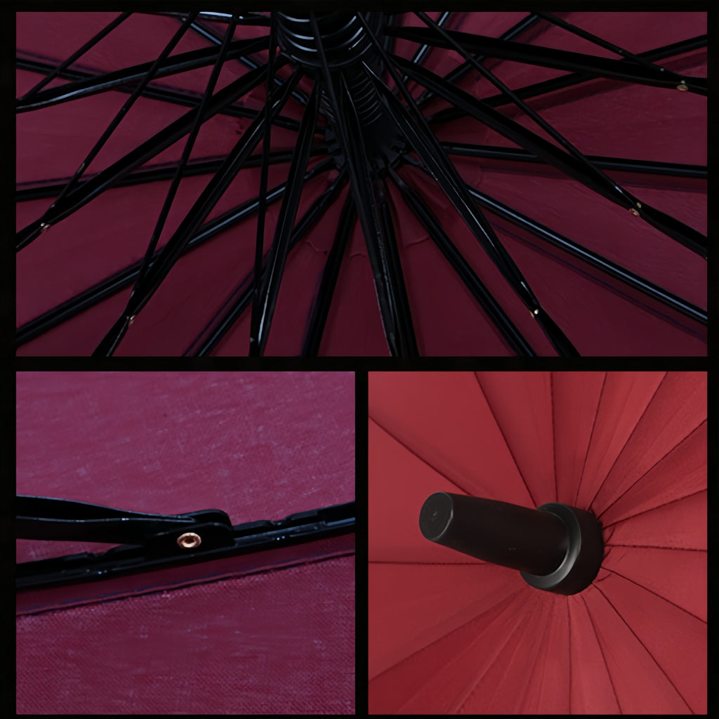 Long Handle Straight Anti-Uv Rain Umbrella
