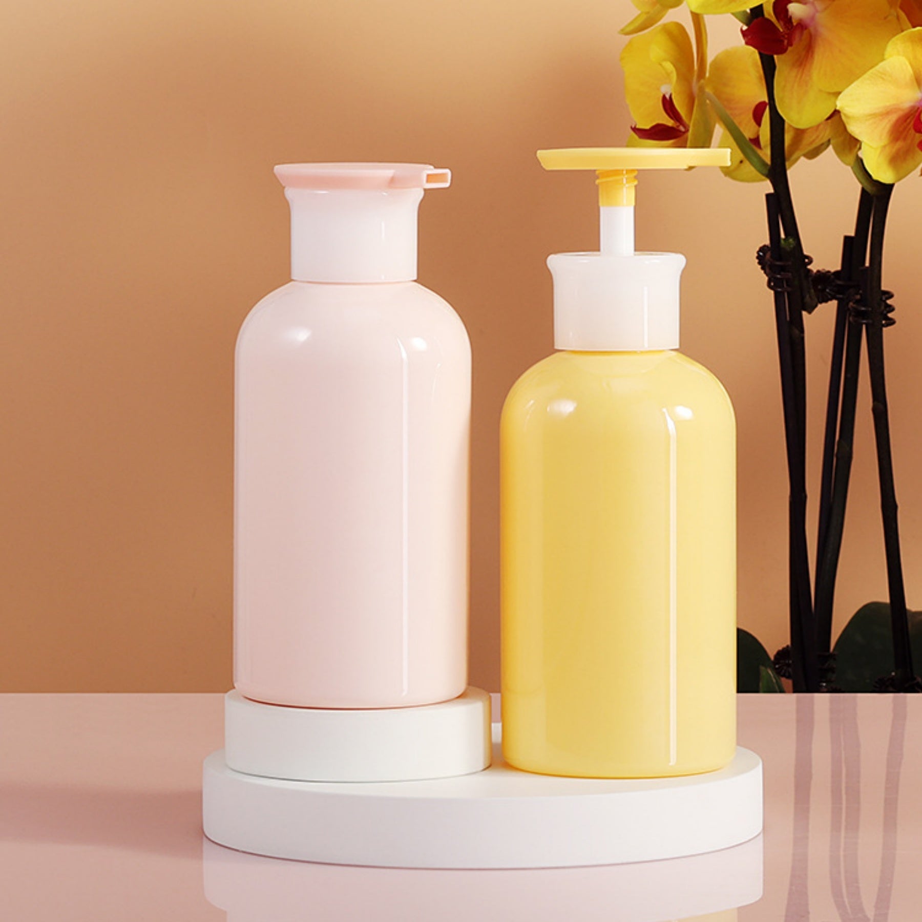 10 oz Macaron-Colored Press Dispenser Bottle