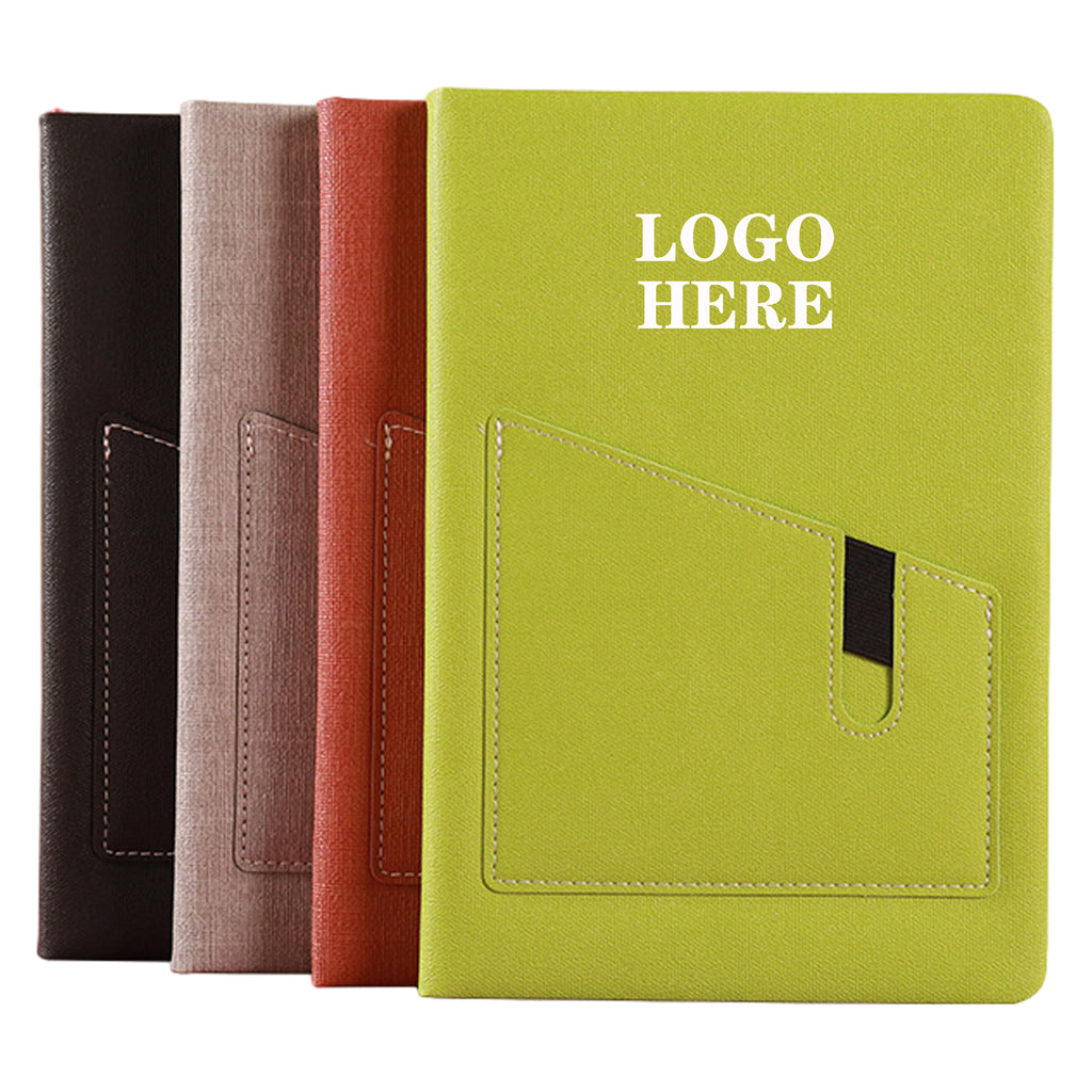 A5 Notebook With Cellphone Pocket
