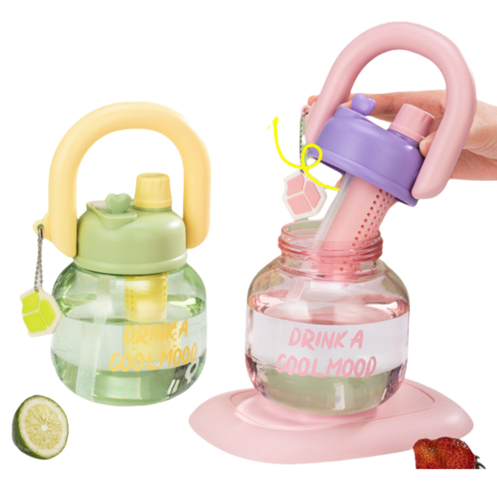 800ML Large capacity Dual spout Children's Water Cup